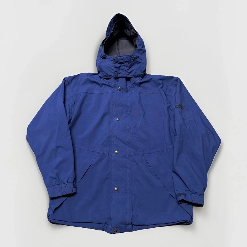 Vintage The North Face Blue Size Medium Gore Tex Shell Jacket Made in USA‎